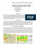 Conventional Mined Tunnelling Method Santiago Metro 1573525345 PDF