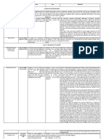 1st Exam Matrix