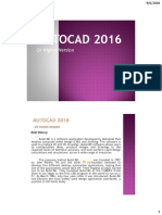 Autocad 2016