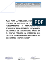 Plan de Vigilancia La Esperanza de Ojecillo - Minsa