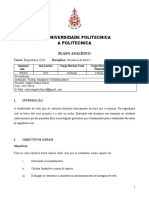 Plano Analitico Mecanica de Solo 2