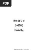 Model Met-C1 Ab (D146/D147) Parts Catalog