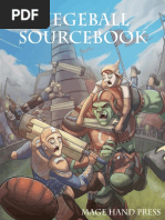 Siegeball Sourcebook