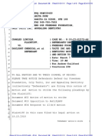 LINCOLN V DAYLIGHT CHEMICAL, Et Al. - 38 - NOTICE OF MOTION AND MOTION To Strike Motion To Strike, Opposition To AntiSLAPP - Gov - Uscourts.cacd.484804.38.0