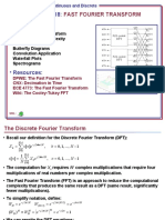 Objectives:: Fast Fourier Transform