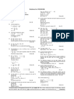 Solutions For SM1001906: Chapter - 1