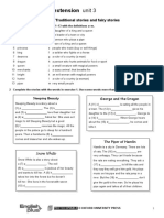 Cross-Curricular Extension Unit 3: Language and Literature: Traditional Stories and Fairy Stories