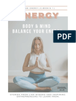 Excerpt of Ebook 'Energy, Body and Mind - Balance Your Energy' of Future Females