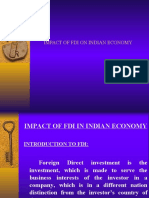 Impact of Fdi On Indian Economy