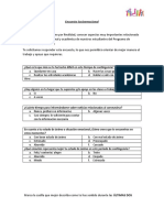 Encuesta Socioemocional