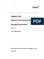 AN6001-G16 Optical Line Terminal Equipment Product Overview Version A