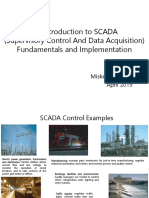 An Introduction To SCADA (Supervisory Control and Data Acquisition) Fundamentals and Implementation