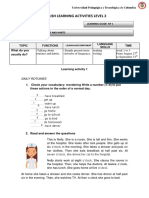 Activity 1 - LEVEL 2