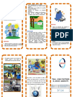 Triptico Cuidado Del Medio Ambiente