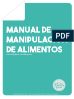 Manual Manipulacion de Alimentos. La Costa