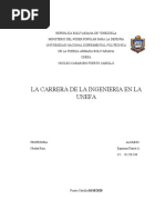 La Carrera de La Ingenieria en La UNEFA