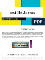 Test de Jarras