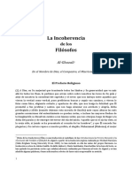 La Incoherencia de Los Filósofos PDF