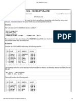 9 SQL ORDER BY Clause