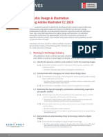 ACA Exam Objectives Illustrator CC 2020