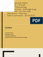 Pharmacology Antifungals