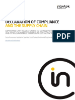 2020-06-17 - Intertek White Paper - The Declaration of Compliance and The Supply Chain