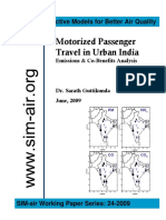 Air Emissions 20 Indian Cities