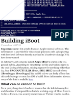 Building Iboot