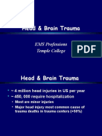 Head & Brain Trauma: EMS Professions Temple College