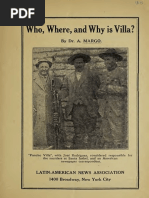 Who, Where, and Why Is Villa?: by Dr. A. Margo