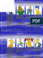 Estj Chief Wigam Esfj Ned Flanders Istj Principal Skinner Isfj Marge Simpson