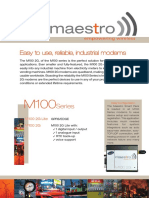 Maestro m100 2g GSM Edge Modem PDF