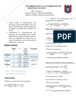 Práctica 4. HPLC