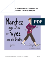 Ebook Joyce Meyer 12 Meilleures Pensees Du Jour Sur Dieu PDF