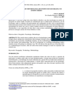 Tecnologia Como Metodologia de Ensino em Geografia No Ensino Médio