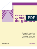 Menores Expuestos A La Violencia de Género Concepción López Soler PDF