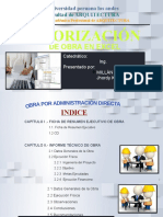 Valorizacion en Excel