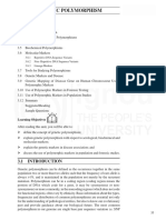 Unit 3 Genetic Polymorphism