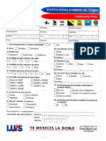 Formulario Tarjeta Doble