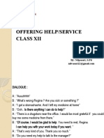 Offering Help Class Xii