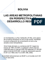 Areas Metropolitanas de Cochabamba PDF