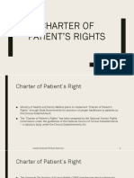 Charter of Patient's Rights