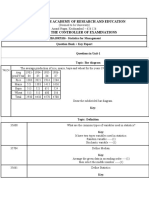 Kalasalingam Academy of Research and Education Office of The Controller of Examinations