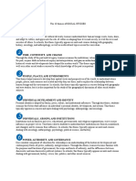 SSE 101 HANDOUTS 1 Themes of Social Studies