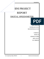 Advanced Digital Speedometer For Vehicles and Machinaries (Used As Odometer Too)