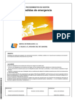 Medidas de Emergencia PDF