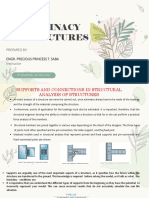 Determinacy of Structures: Prepared By: Engr. Precious Princess T. Saba Instructor