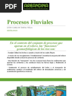 20.2 Procesos Fluviales