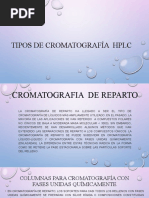 Tipos de Cromatografía HPLC