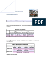 Resumen Gramática Portuguesa